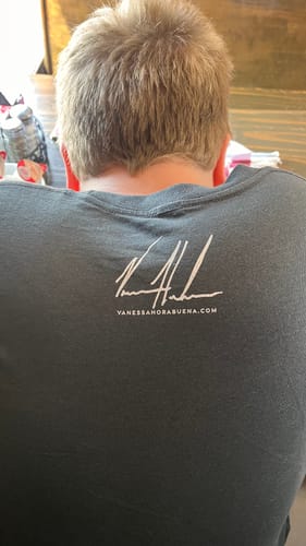 Customer photo review of Unisex T (Organic Bamboo) - The Heart of God