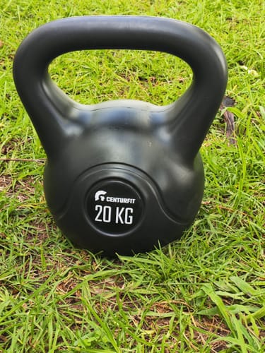Customer photo review of Pesa Rusa Kettlebell 20kg 44lb Cross Fitness Gimnasio