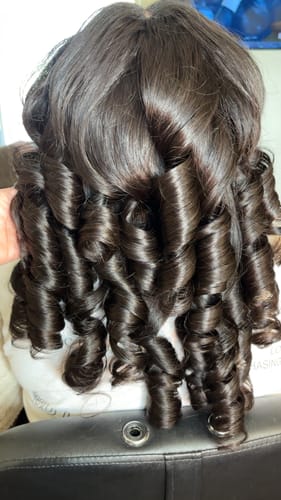 Customer photo review of Silkening Mist