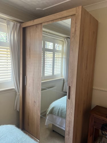 Customer photo review of Arti 6 - 2 Sliding Door Wardrobe 120cm