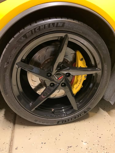 Customer photo review of CUSTOM FORGED MONOBLOCK 5 SPOKE WHEELS: RV-MC35