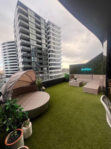 Customer photo review of Custom LED Neon Logo