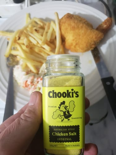 Customer photo review of Chooki's Original Chicken Salt 100g