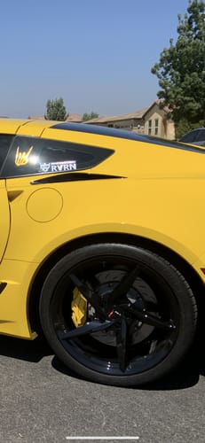 Customer photo review of CUSTOM FORGED MONOBLOCK 5 SPOKE WHEELS: RV-MC35