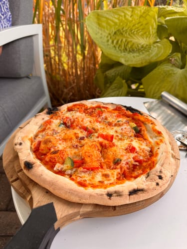 Customer photo review of Sourdough Pizza Bases