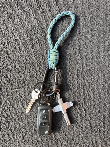 Customer photo review of Ash Keychain