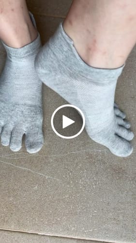 Customer video review of Calcetines 5dedos- Tobilleros
