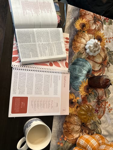 Customer photo review of The Bible In A Year: A 52-Week Journey Through God's Word