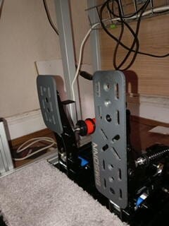 Customer photo review of Simsonn Plus X Racing Simulator Pedal with Baseplate