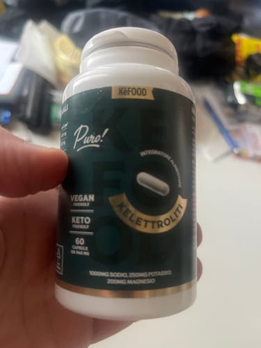 Customer photo review of ELETTROLITI MAGNESIO MALATO, POTASSIO, SODIO