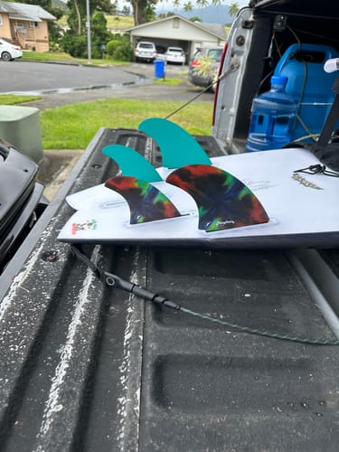 Customer photo review of Futures QUAD Matt Biolos Mayhem Honeycomb Evil Quad Template