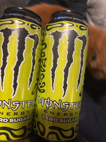 Customer photo review of Monster Energy Lando Norris Zero Sugar - 16.9fl.oz (500ml)