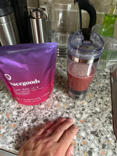 Customer photo review of rainbow dust starter kit