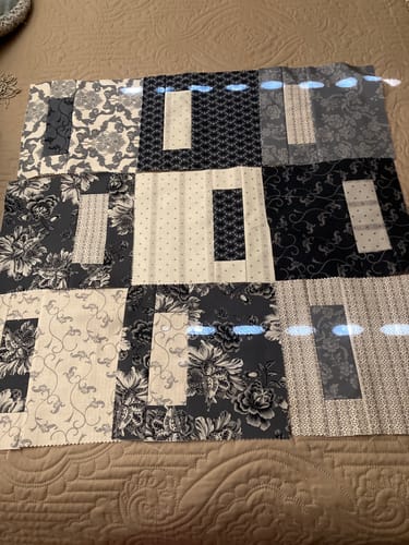 Customer photo review of True Fabrics - Cotillion - Precut Fabric