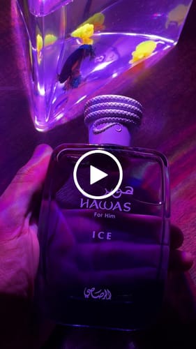 Customer video review of Rasasi Hawas Ice Eau De Parfum For Men (2023 New Release)