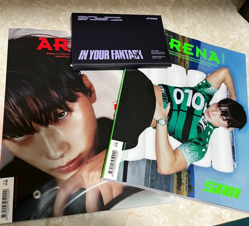Customer photo review of ATEEZ - IN YOUR FANTASY 2025 WORLD TOUR OFFICIAL MD PHOTO SET