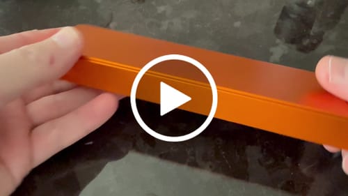 Customer video review of Weekly Case