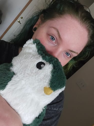 Customer photo review of Owlbear Plush
