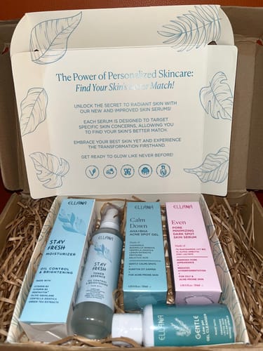 Customer photo review of Stay Fresh Moisturizer Controls Oil and Brightens