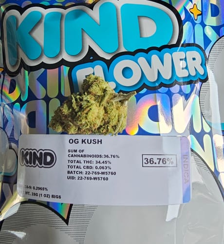 Customer photo review of OG Kush Indoor - 28 Grams - Indica