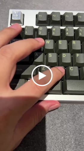 Customer video review of LUBED, FILMED, AND SPRING SWAPPED CHERRY MX SWITCHES (10PCS)