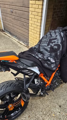 Customer photo review of Armoured All-Over Hoodie