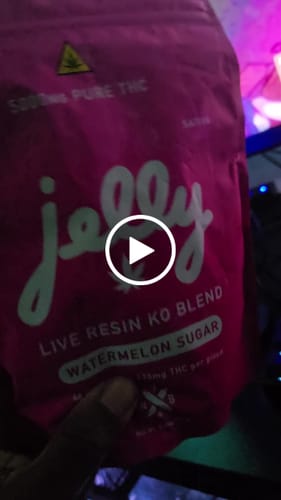 Customer video review of Jelly KO Live Resin Gummies *Warning: High Potency!*
