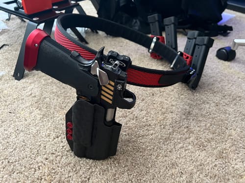 Customer photo review of Competition Holster - Light Bearing