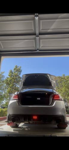 Customer photo review of 2011-24 Subaru WRX & STi F1 Rear Fog Lights