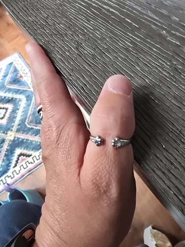Customer photo review of Paw Hug Ring
