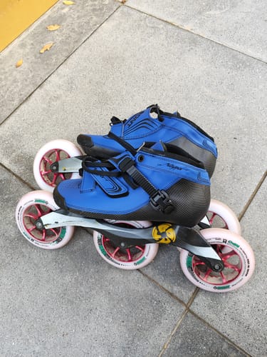 Customer photo review of Full Custom Vaypor V Inline Skate Boots