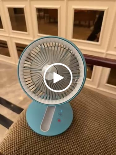 Customer video review of FOLDE v2 | All Day Wireless™ Rechargeable Folding Fan