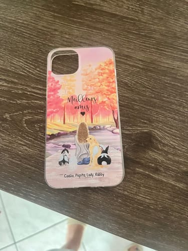 Customer photo review of Meilleurs amis - Coque de téléphone personnalisée