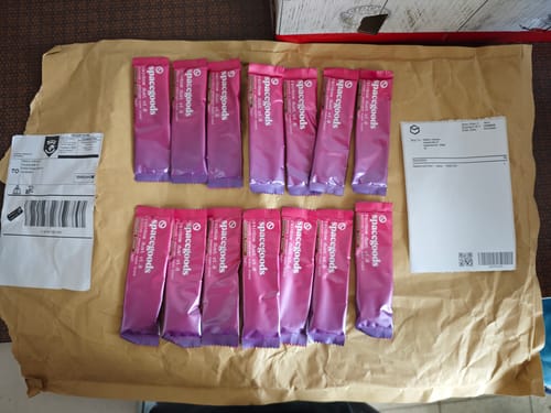 Customer photo review of rainbow dust - sample pack