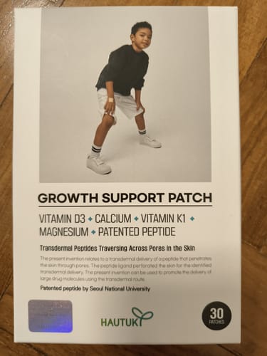 Customer photo review of HAUTUKI Growth Support Patch - 1 Month Supply (1Box)