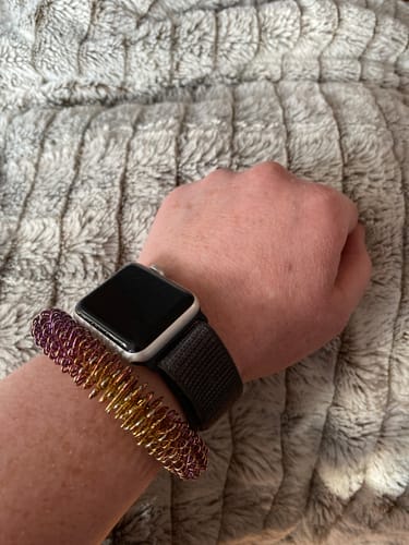 Customer photo review of OIL SLICK Wrist Spikey - Harm Minimisation & Regulation Tool