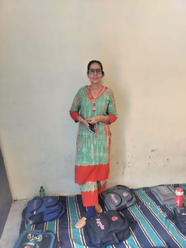 Customer photo review of Make A Wish (Vibrant Kurti Set)