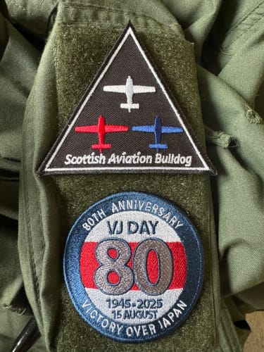 Customer photo review of VJ Day 80 Embroidered Badge
