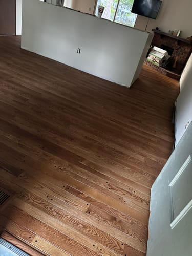 Customer photo review of 3/8" Walnut Wood Plugs - End Grain