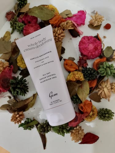 Customer photo review of Whole Body Cream Deodorant