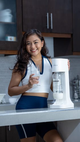 Customer photo review of Sodarizer SPARK: Soda and Seltzer Water Maker