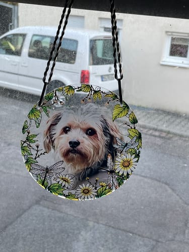 Susanne S. review of Fellnase im Blumenkranz - Individueller Sonnenfänger image 1 out of 1