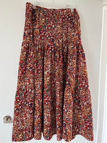 Customer photo review of 3 Metres Luxurious Solara Crepe 55" Wide (Flower Garden)