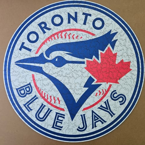 Customer photo review of Toronto Blue Jays™ - Wooden Puzzle