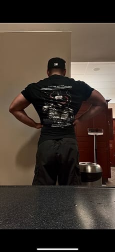 Customer photo review of Spider-Man 'Venom' Oversized T-Shirt