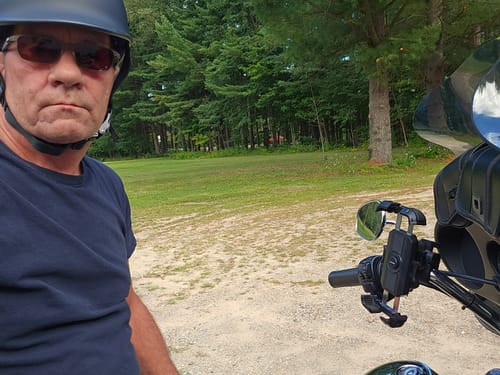 Customer photo review of 🎁 Reaper Grin Skull Neck Gaiter (100% off)