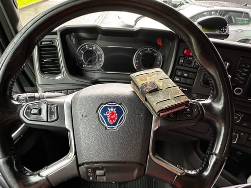 Customer photo review of Tactical Wallet MK2 - 5-Farben Flecktarn