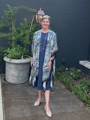 Customer photo review of Cassie Dress • Final Sale Deals! - Twilight Storm