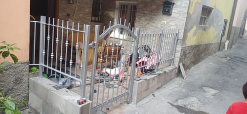 Customer photo review of Borchia in ferro foro tondo