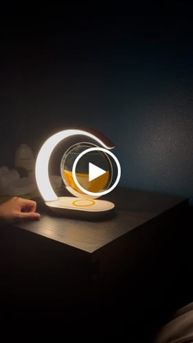 Customer video review of Sandflow Bedside Lamp